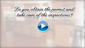 Do you obtain the permit and take care of the inspections?